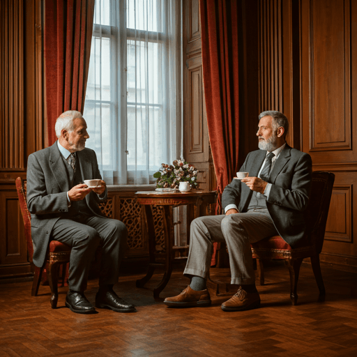 Retirees and independent means illustration